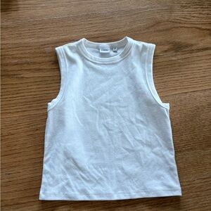 Sunday best white tank top from Aritzia
